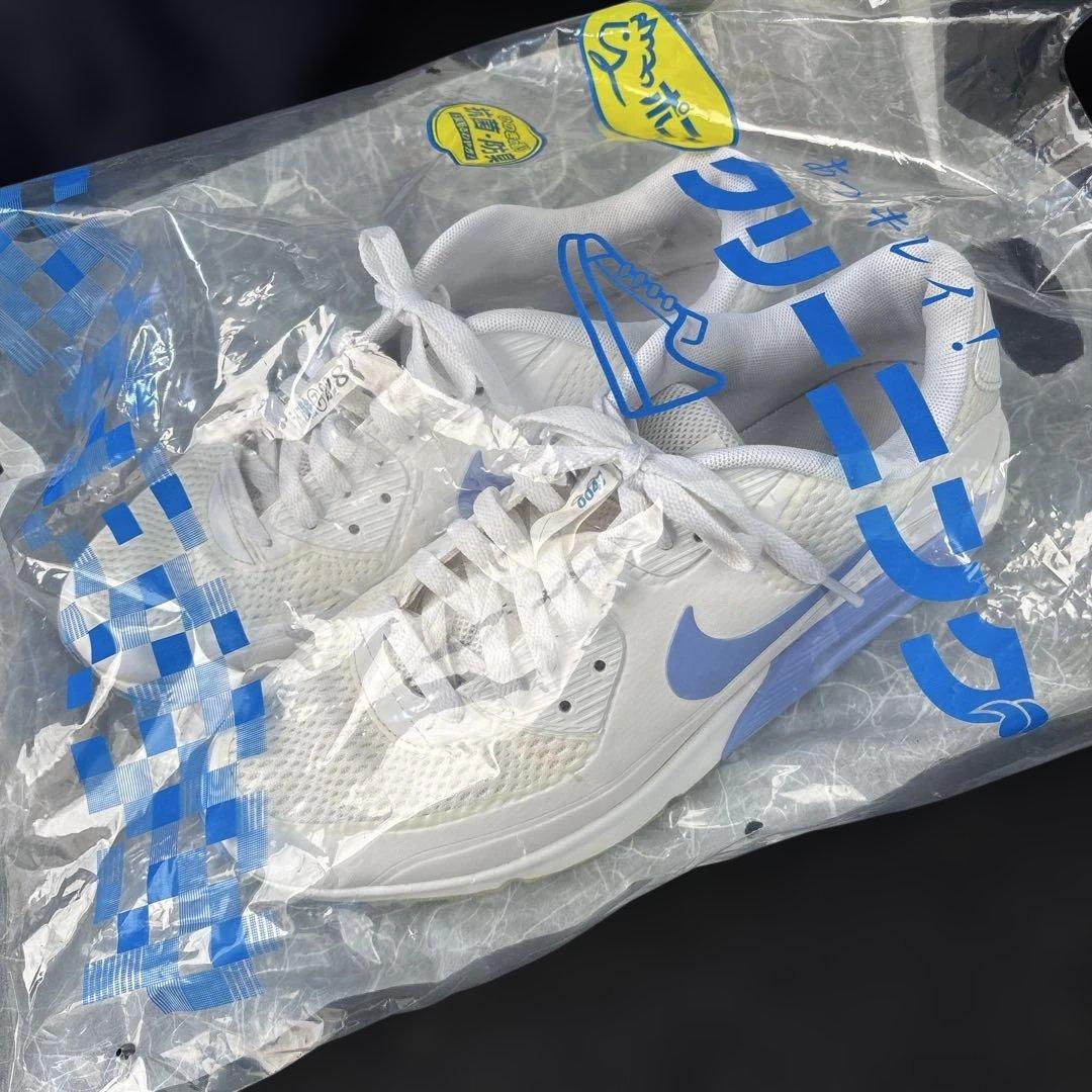 美品ナイキエアマックス90Gゴルフシューズ27.5センチスパイクレス人気カラー