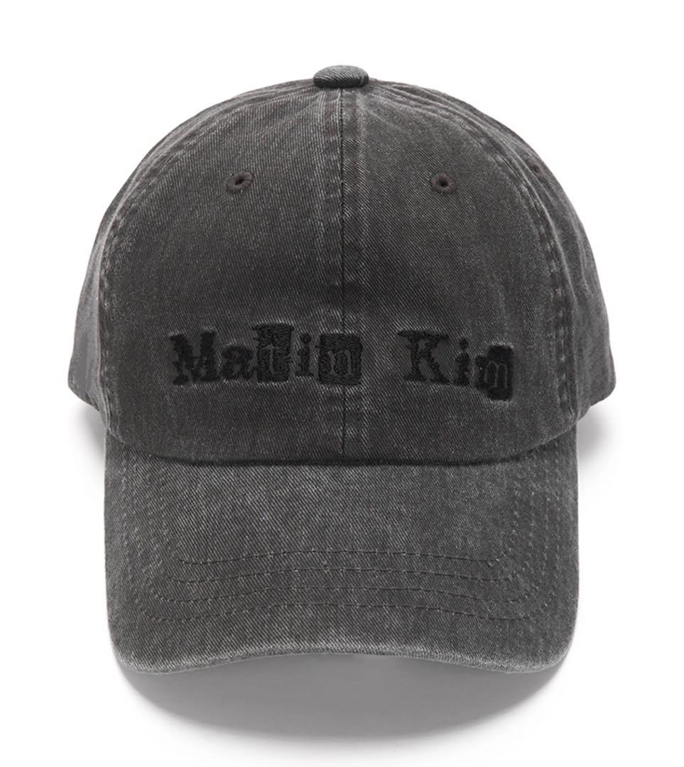 MATIN KIM キャップ グレー