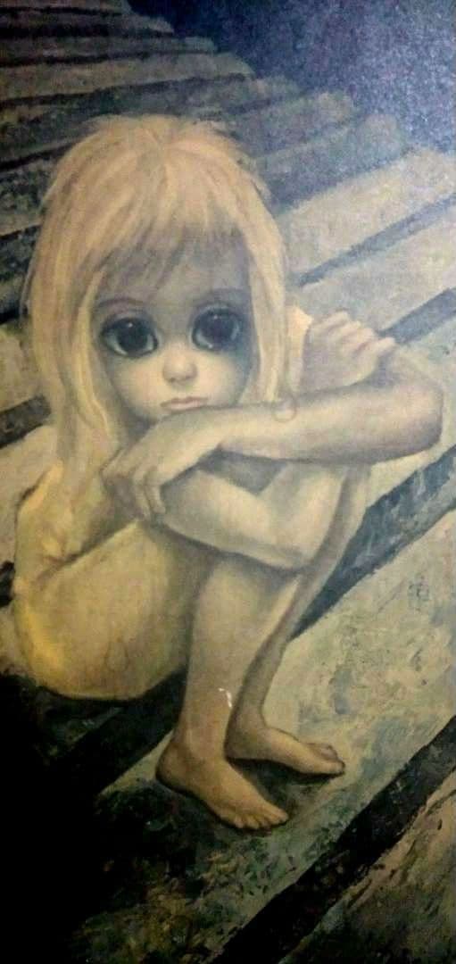 〔最終値下げ〕超希少　マーガレット・キーン　「ALONE」 ヴィンテージ