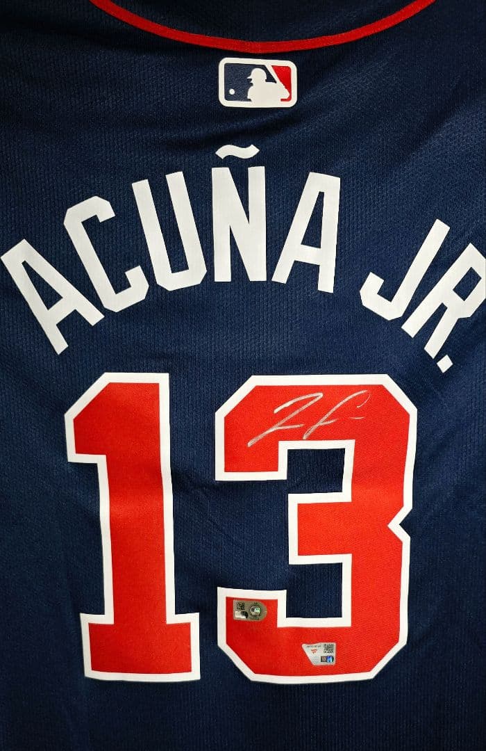 RONALD ACUÑA JR. サイン入り ユニフォーム