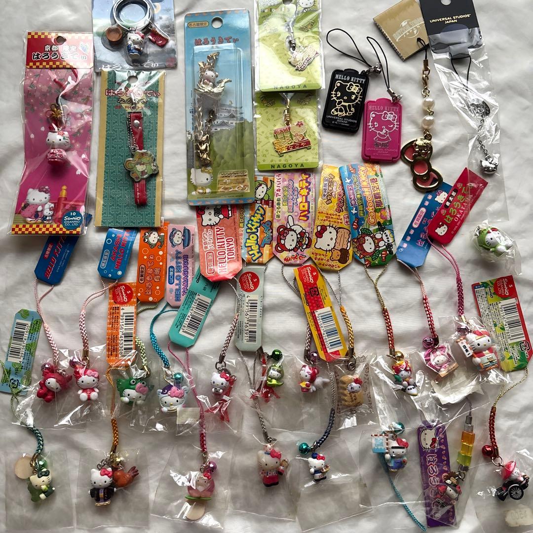 キティ　30個　ご当地キティ　根付　USJ限定　ストラップ　サンリオ