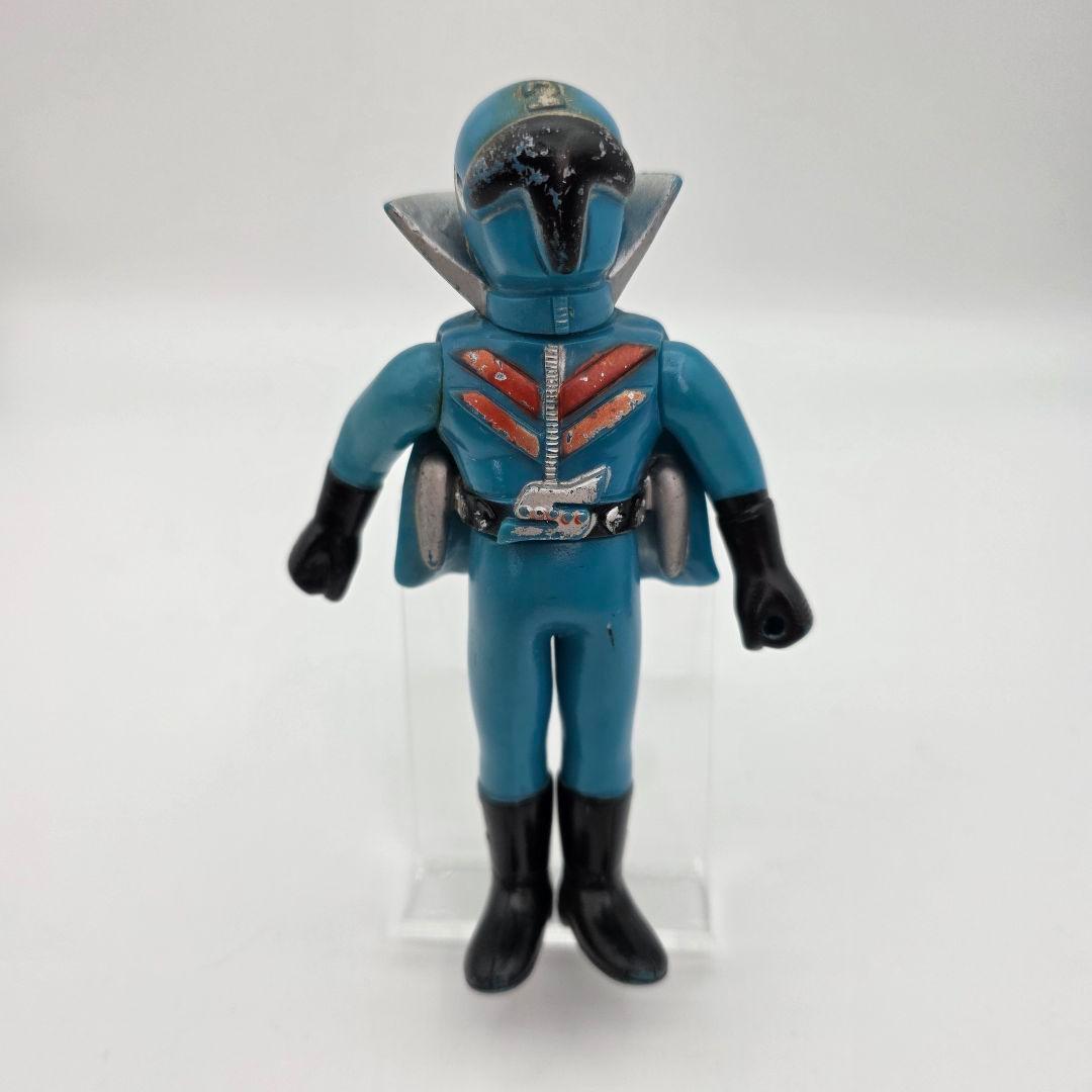 ゴレンジャー ポピー ソフビ ミドル 当時物 アオレンジャー