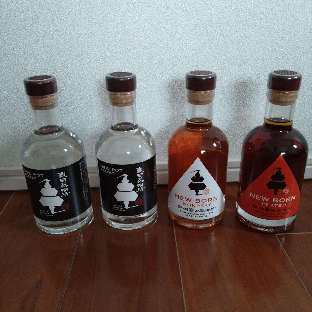 （値下げ！）新潟亀田蒸留所 亀田ウイスキー ４本 ニューポット