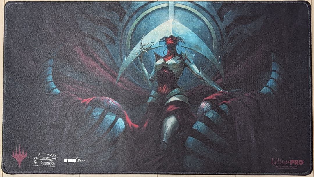 【未使用】MTG　エリシュ・ノーン　数量限定版　サインド　プレイマット