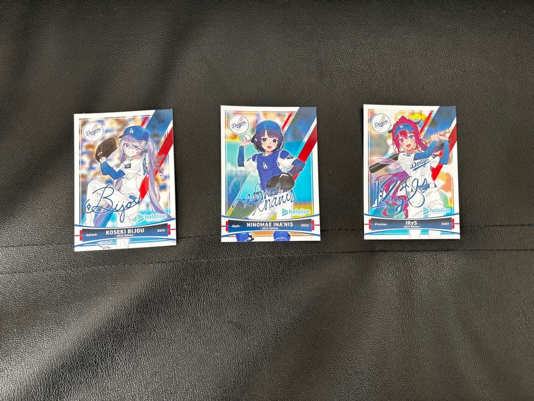 Koseki Bijouロサンゼルス・ドジャース サイン入りカードセット