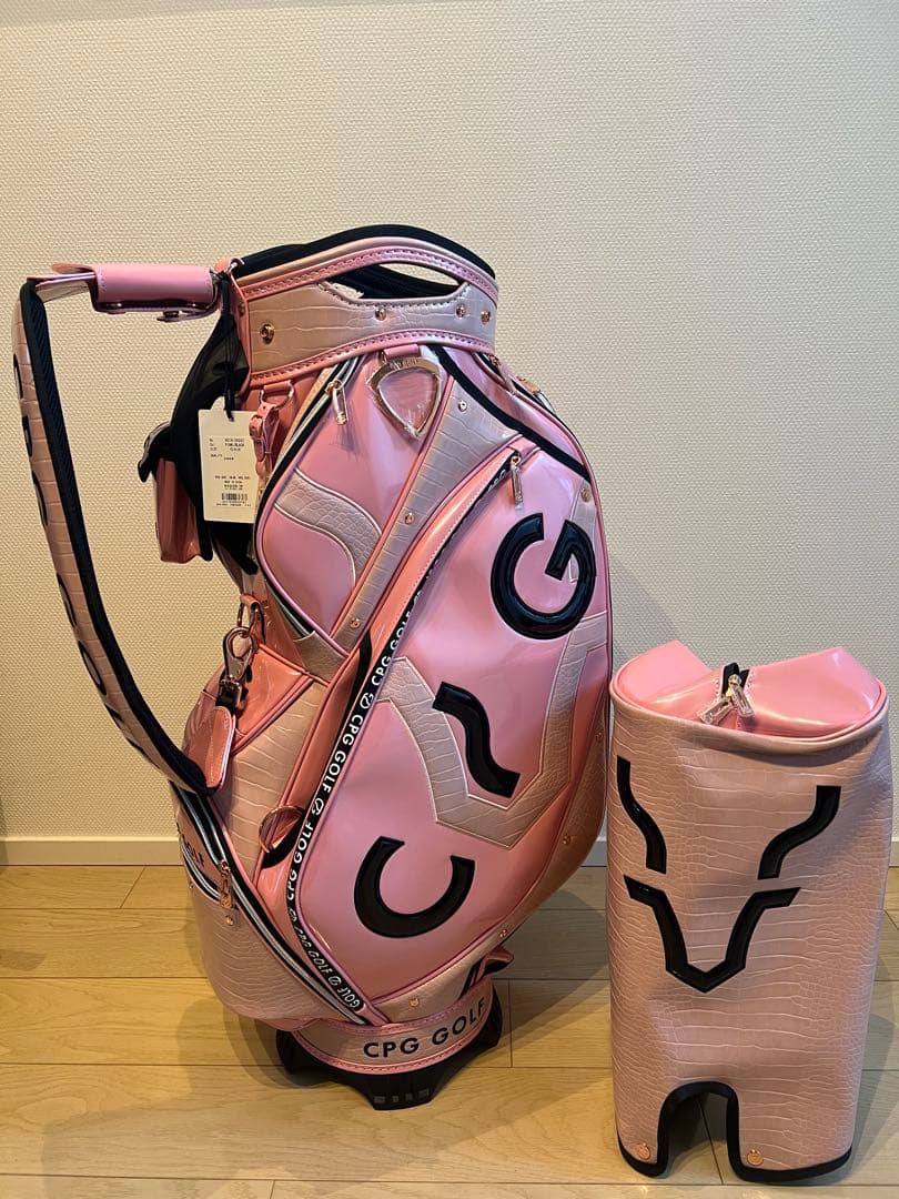 CPG GOLF ピンクキャディバッグ