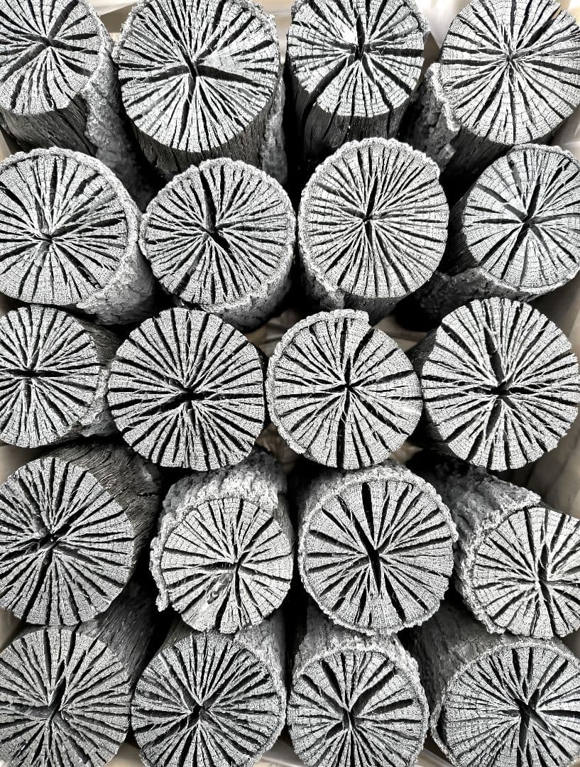 小芭瑠【愛媛産】クヌギ炉用胴炭 皮剥がれ×2箱