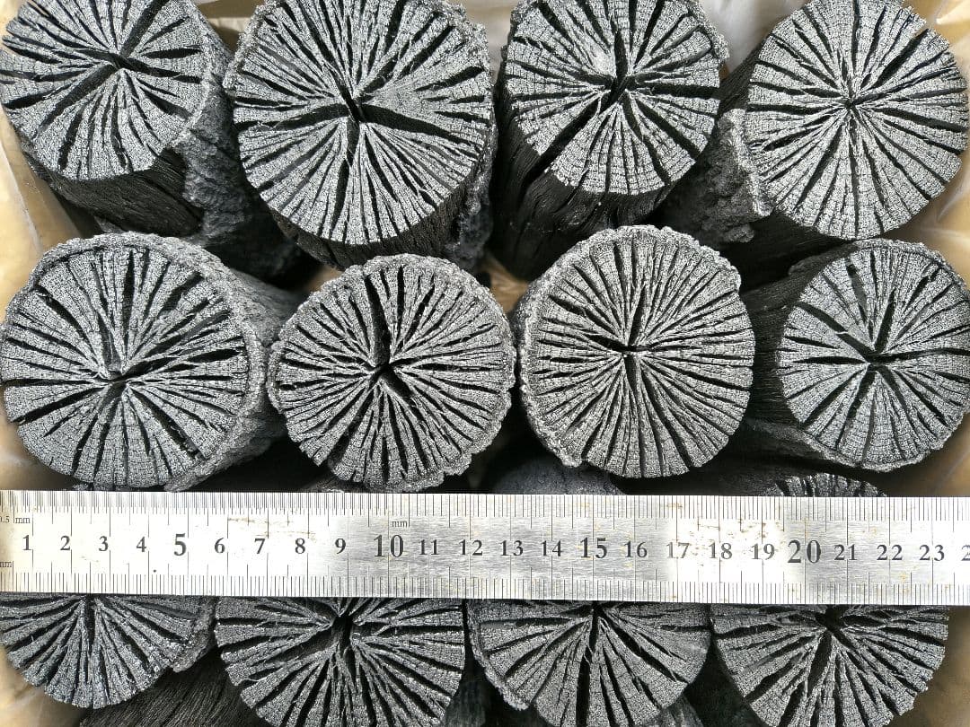 小芭瑠【愛媛産】クヌギ炉用胴炭 皮剥がれ×2箱