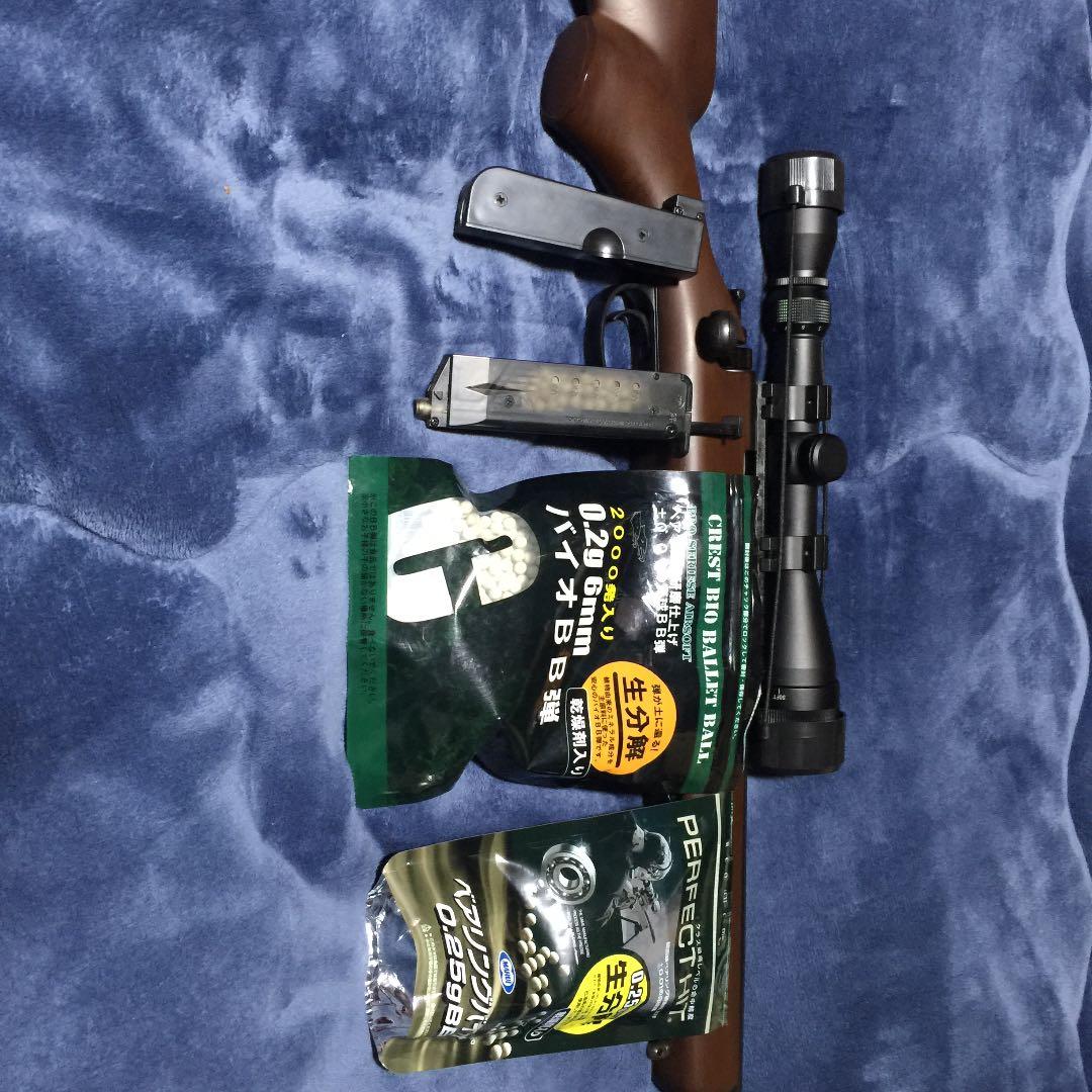 東京マルイVSRリアルショックバージョンです、商品は何の以上、キズ、等ありません