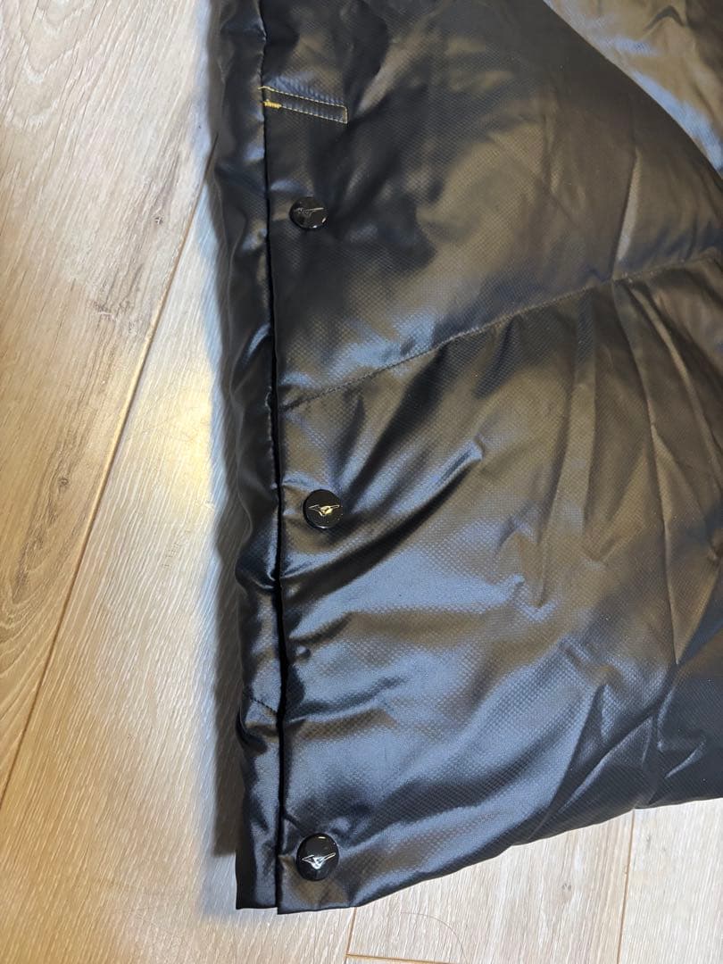 MIZUNO ベンチコート ミズノ ダウンコート ロング ブラック 黒 XL