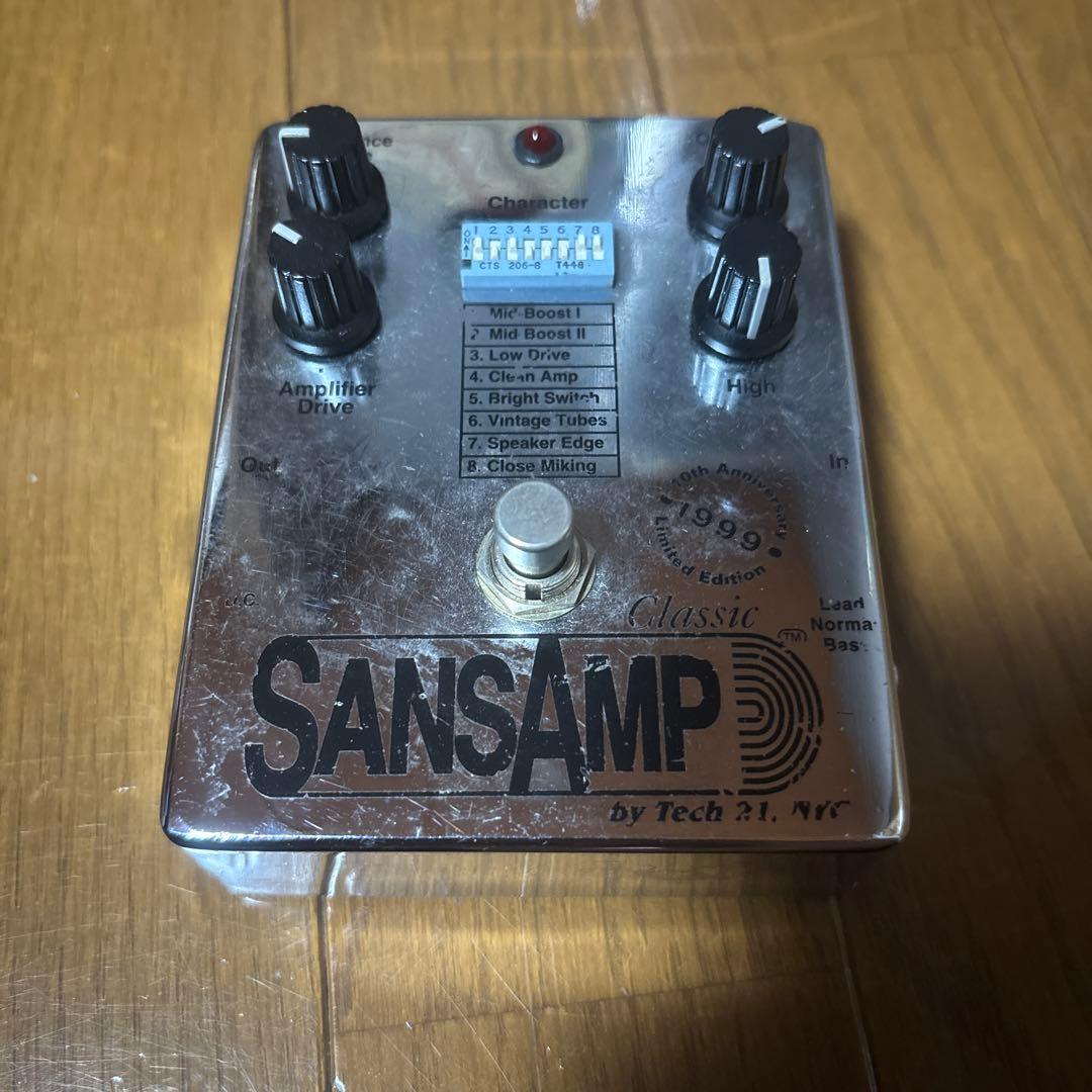 Tech 21 SansAmp Classic 10周年限定品レア