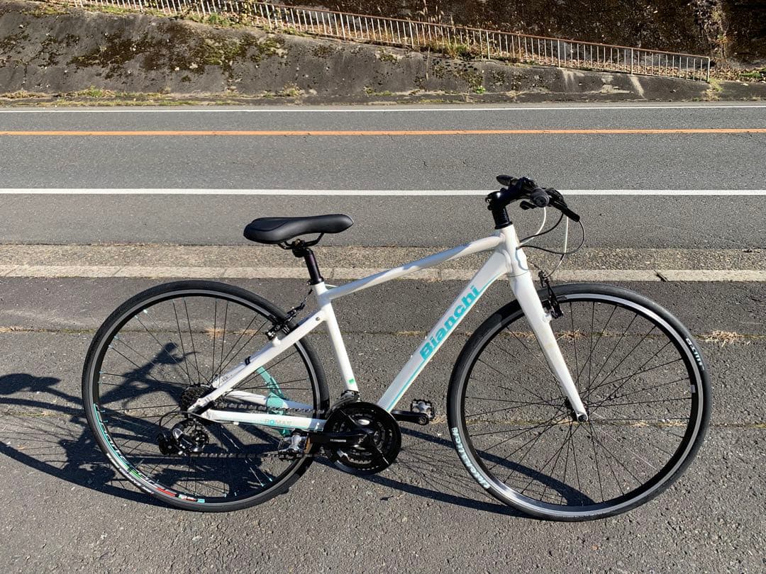 【即乘】送料無料 ビアンキ Bianchi クロスバイクROMAⅣ 24速