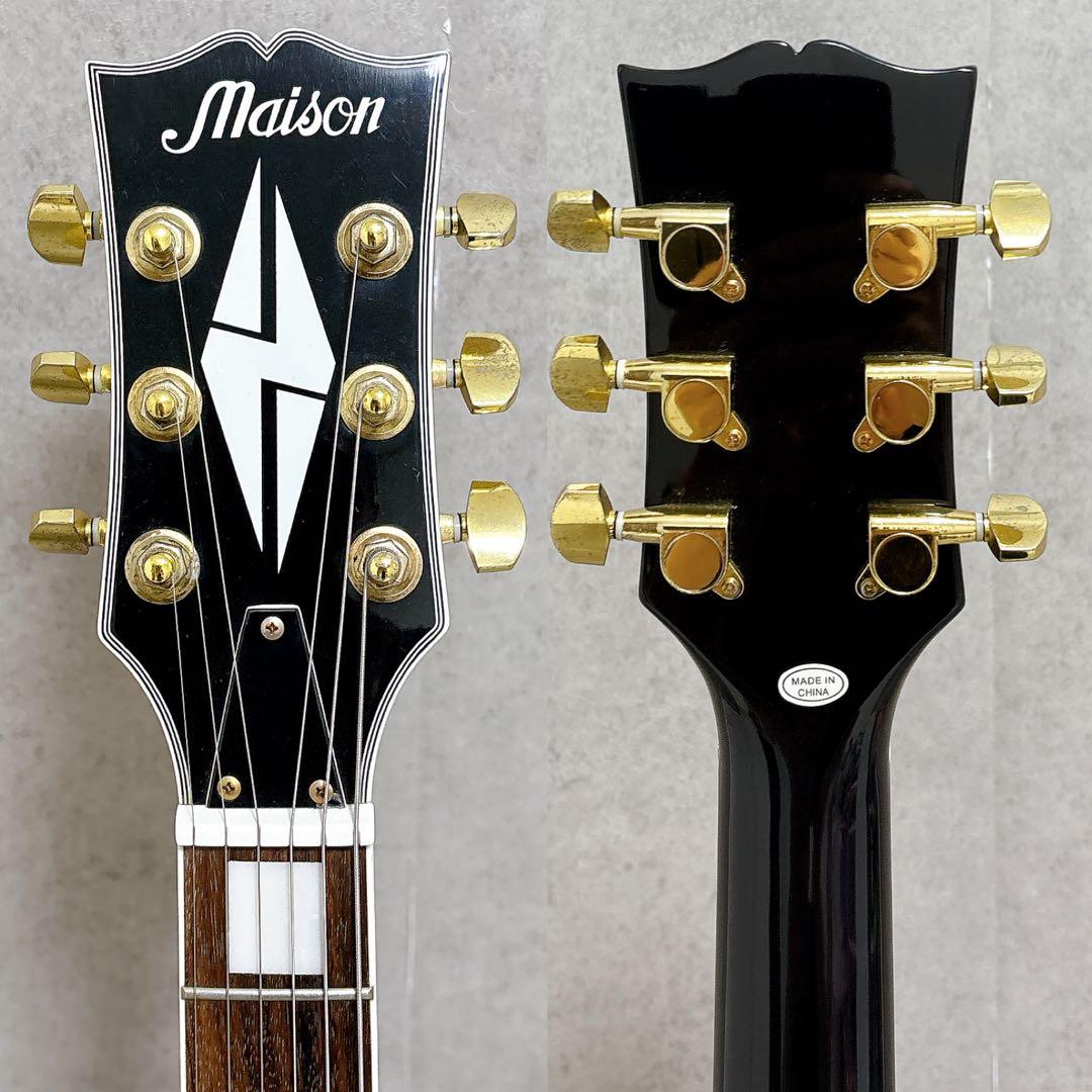 ぼっちざろっく レスポールカスタム 左 レフティ エレキギター 黒金 後藤ひとり