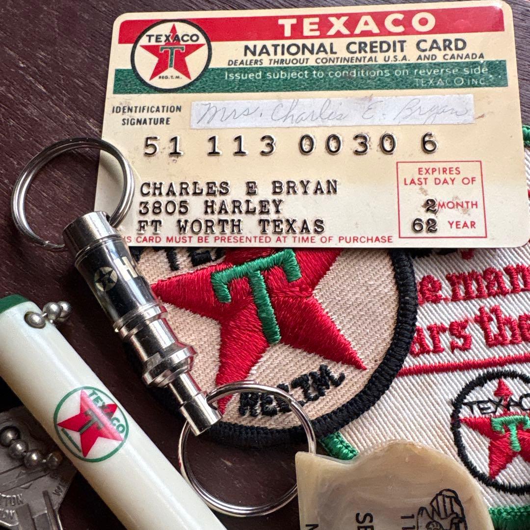 TEXACO VINTAGE ITEMS ／US VINTAGE