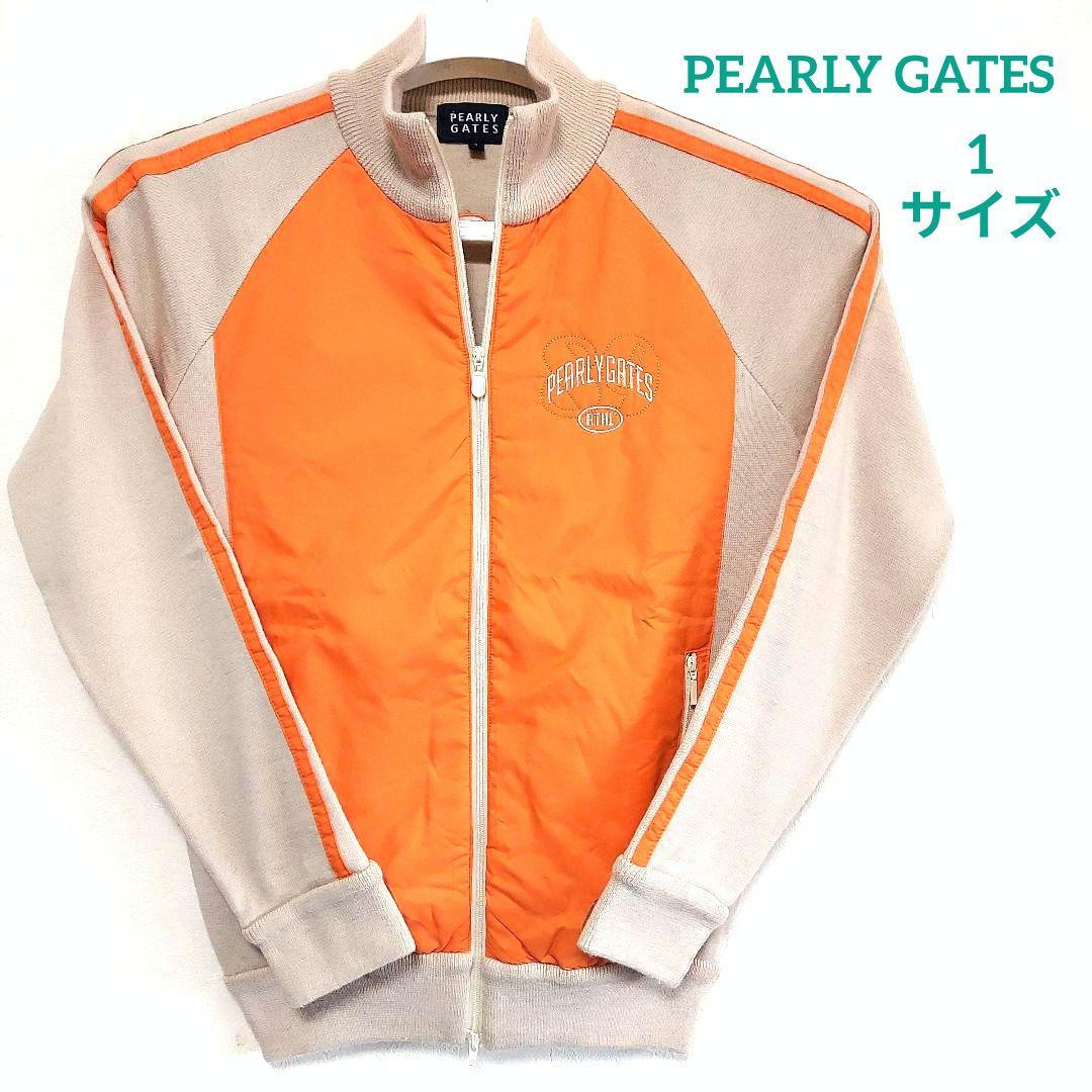 PEARLY GATES 中綿 ニット切り替えジャケット ゴルフウェア ジップ