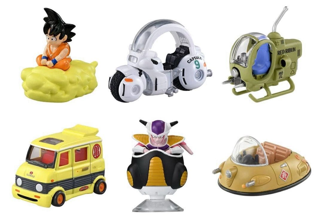 ドリームトミカ トミカ×ドラゴンボール 6台セット①