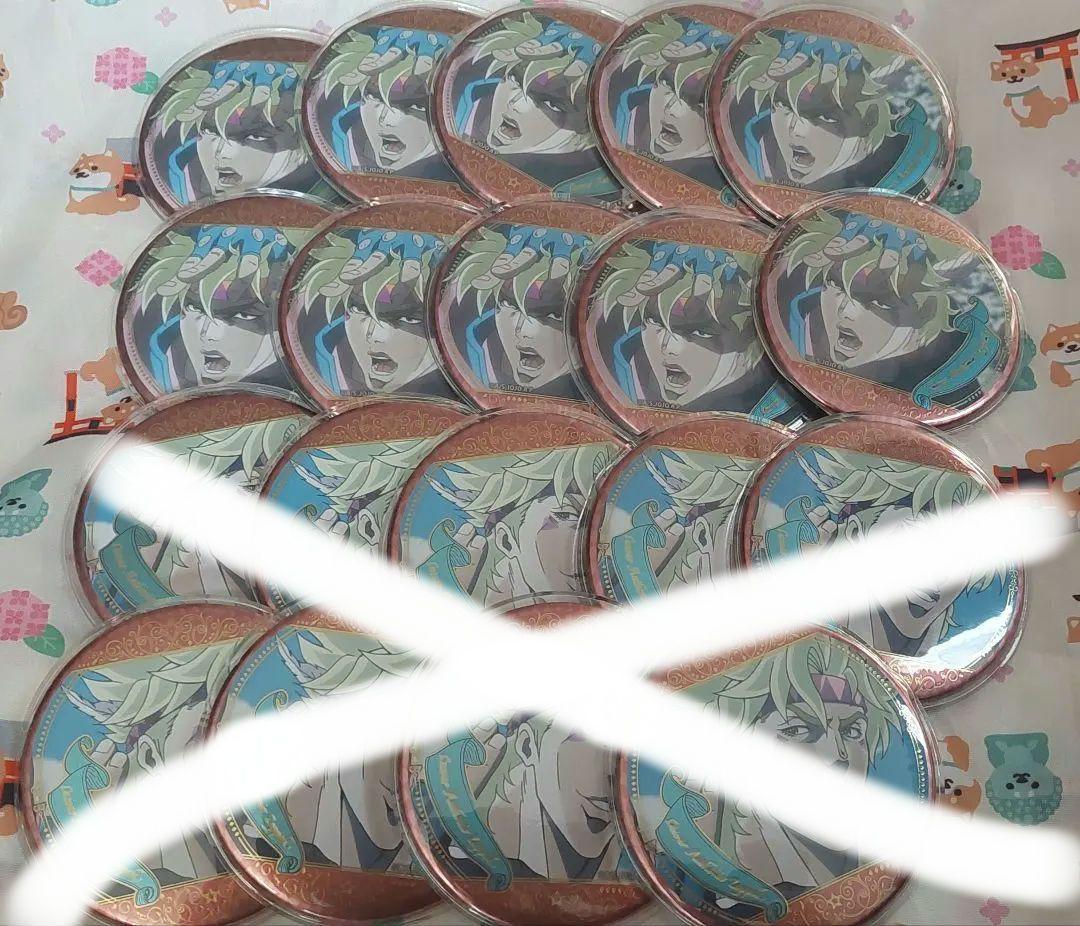 ジョジョの奇妙な冒険 アニメ10周年記念展 場面写缶バッジ シーザー バッジ