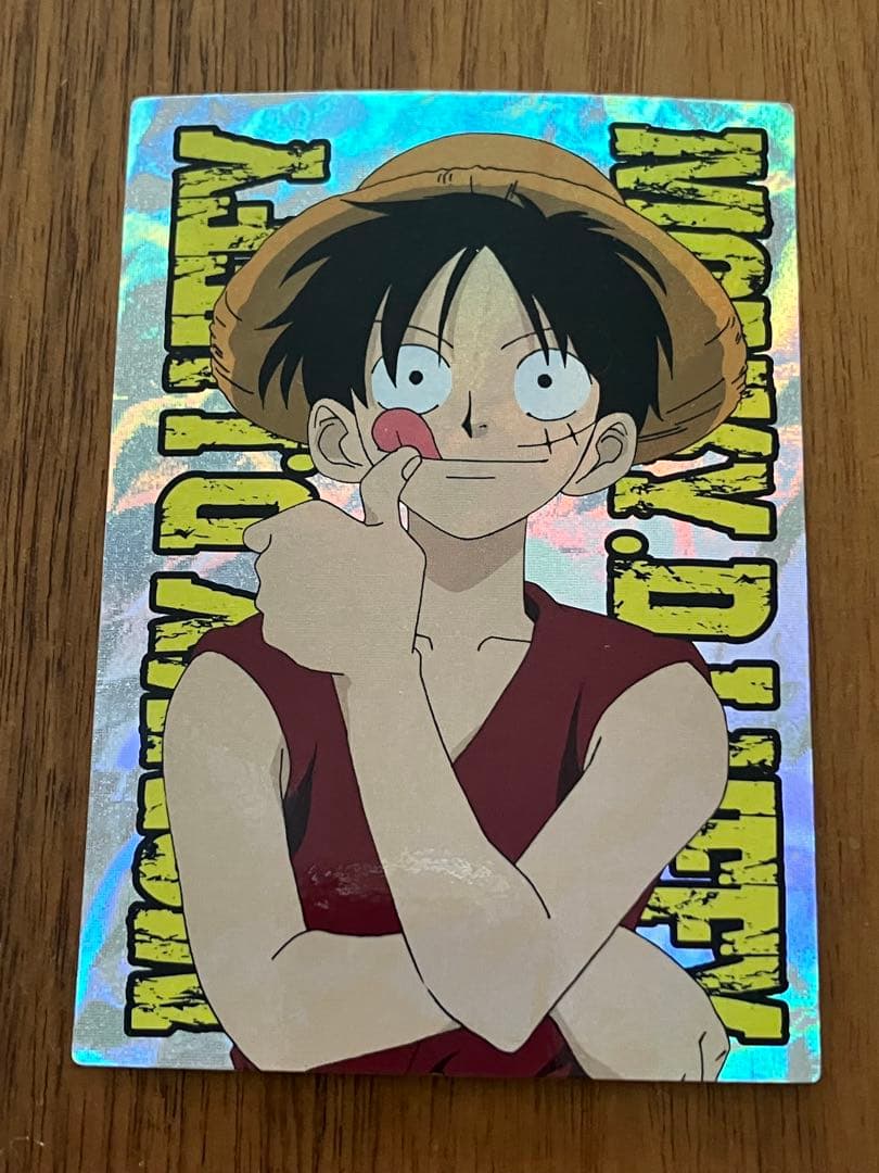 ワンピース　アマダステッカー　ルフィ　SP10 キラシール