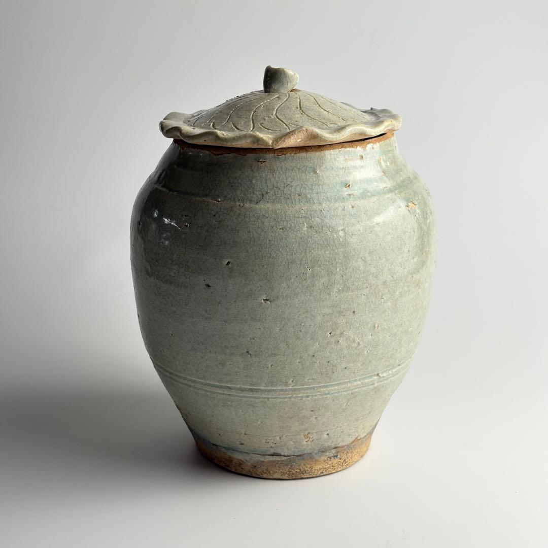 宋胡録 水指 茶道具 壷