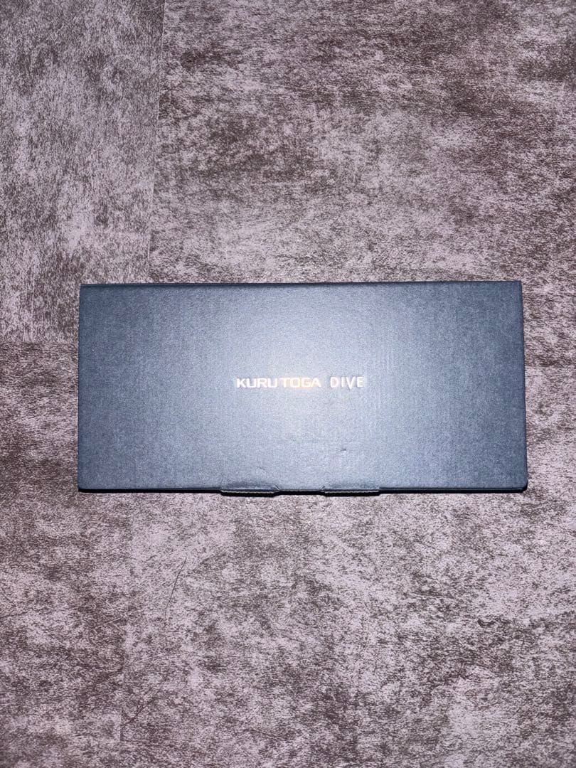 uni KURUTOGA DIVE 青色ペン