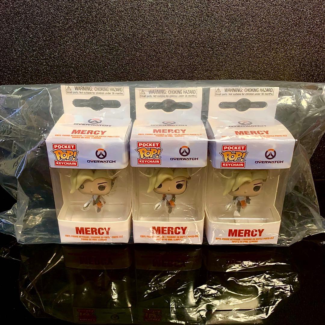 《新品・未開封品》⭐︎Popオーバーウォッチ マーシーキーチェーン×3つセット♪⭐︎