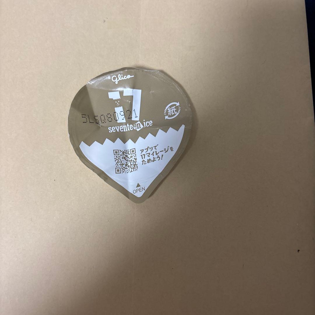 セブンティーンアイスのごみ
