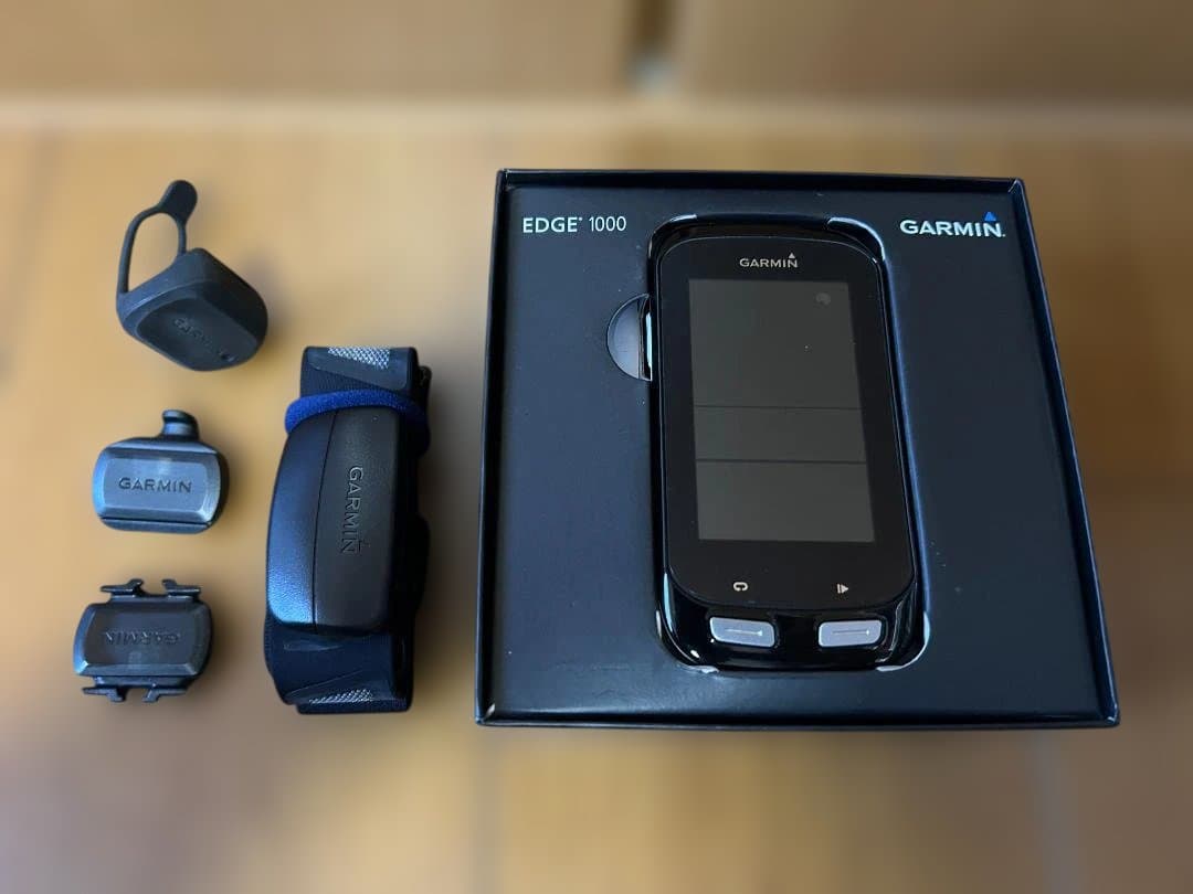 ★ガーミン GARMIN EDGE 1000J サイコン センサー×３ 難あり★