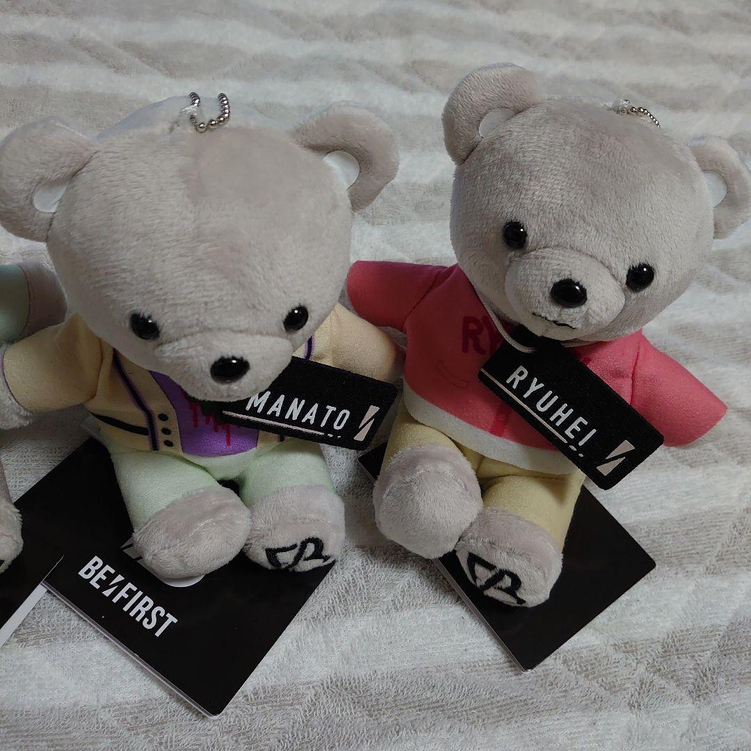 BE:FIRST SHUNTO MANATO RYUHEI　ぬいぐるみ３点セット