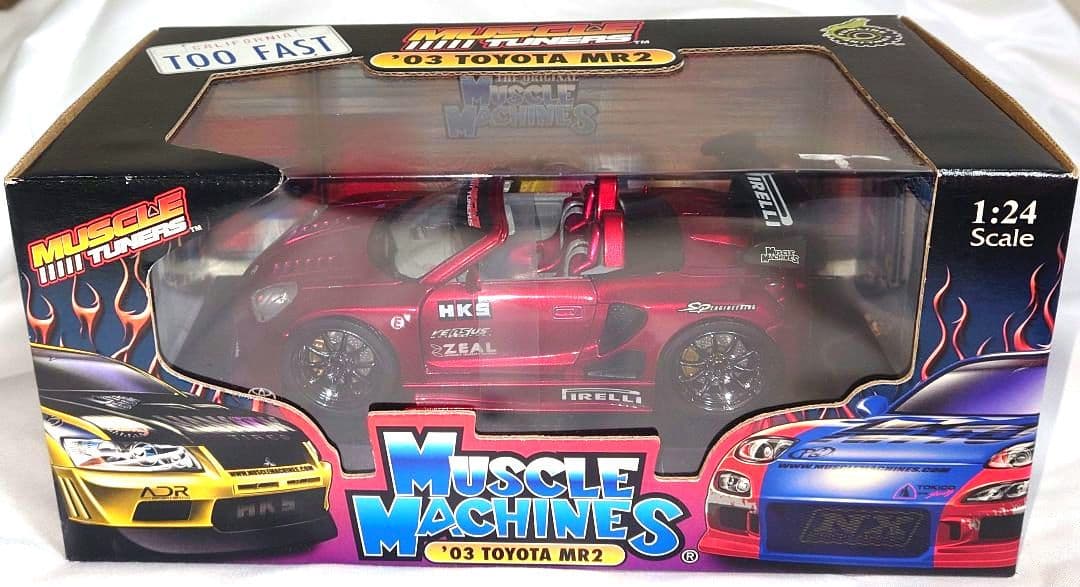 マッスルマシーンズ 2003 トヨタ MR2 1:24 MR-S ZZW30