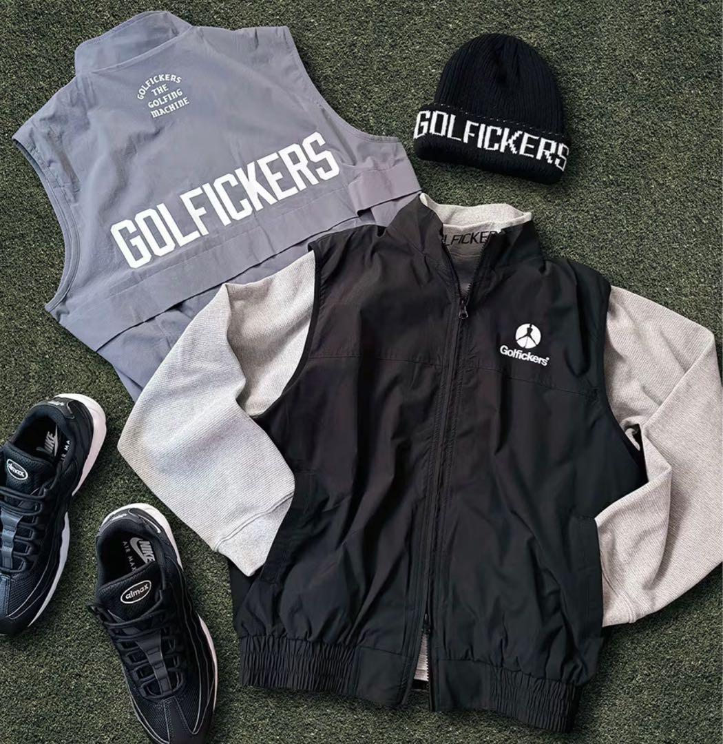 新品 Golfickrs ゴルフィッカーズ ゴルフベスト インナー フリース