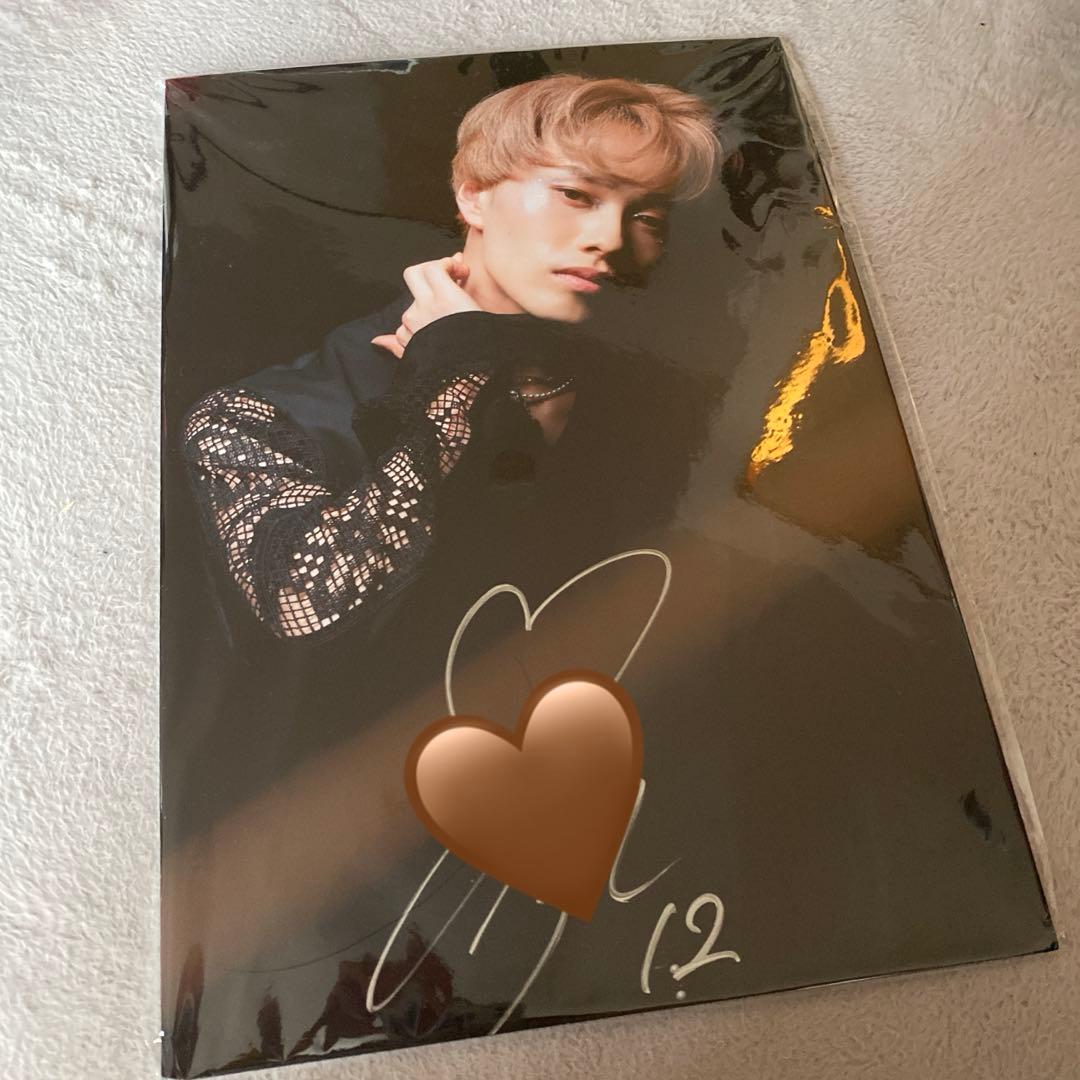 B9 発売記念パネル 超特急　マサヒロ 直筆サイン入り