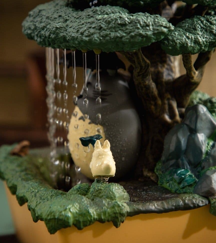 【新品】となりのトトロ　ウォーターガーデン　盆栽風　笠宿