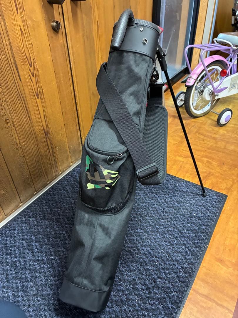 【未使用品】NEWERA ニューエラ ゴルフ セルフ スタンド サブバッグ カモ