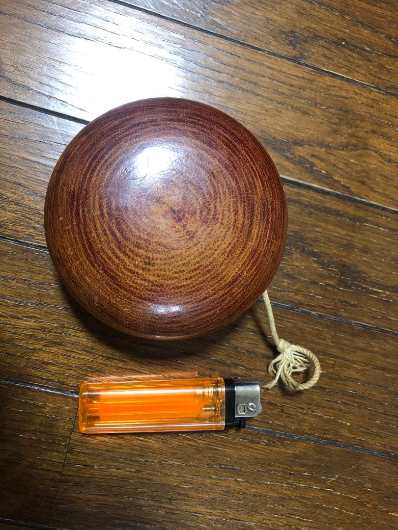 大型 木製ヨーヨー 昭和レトロ