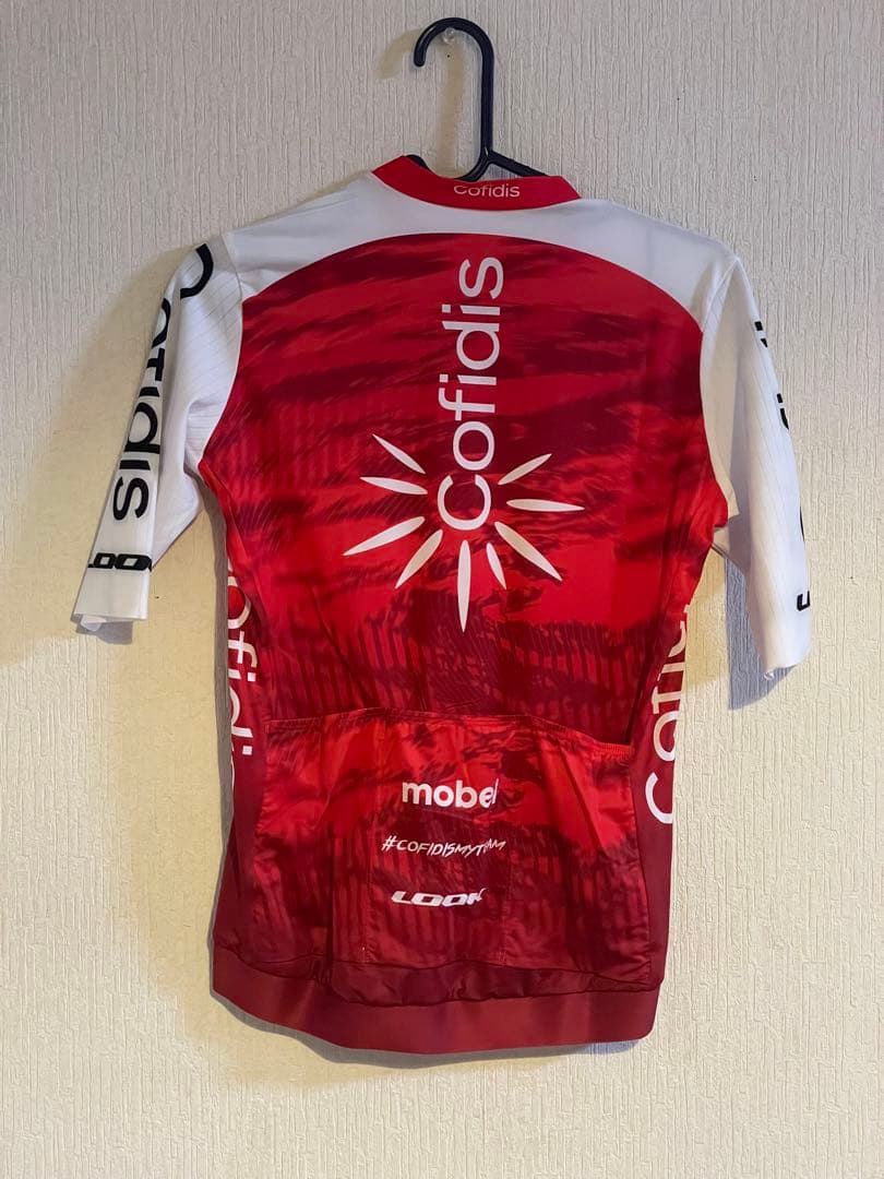 【選手未使用品】Cofidis半袖ジャージ・ビブショーツ サイズSトゥミーア選手