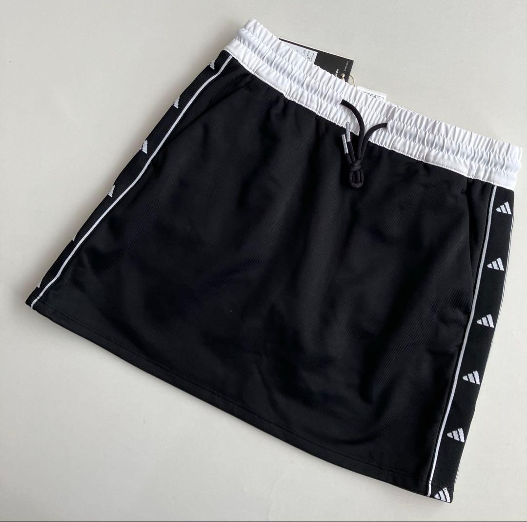 新品　アディダスゴルフ　長袖&裏起毛スカート　L
