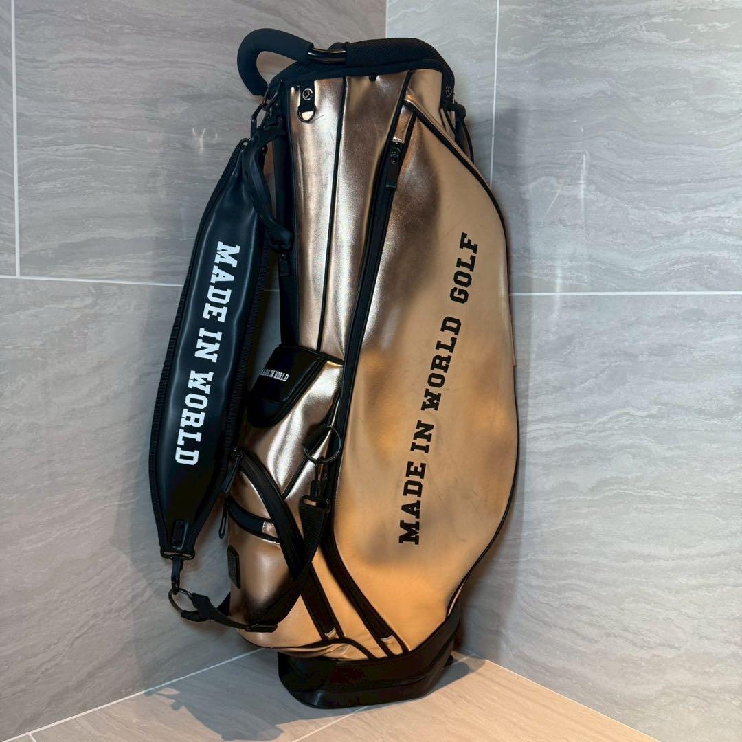 MADE IN WORLD キャディバッグ　武井壮さん使用モデル