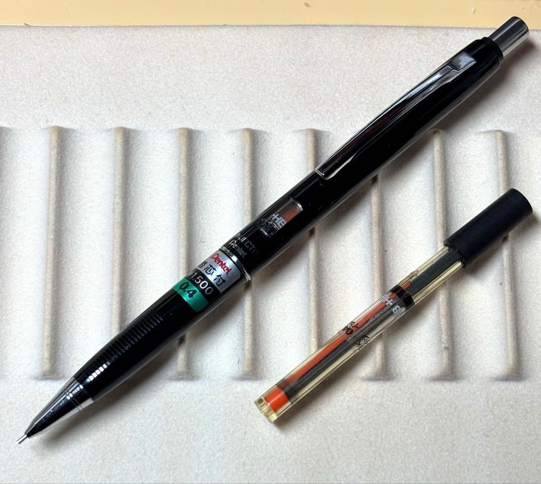 筆記具 Pentel INJECTO P154 0.4mm black