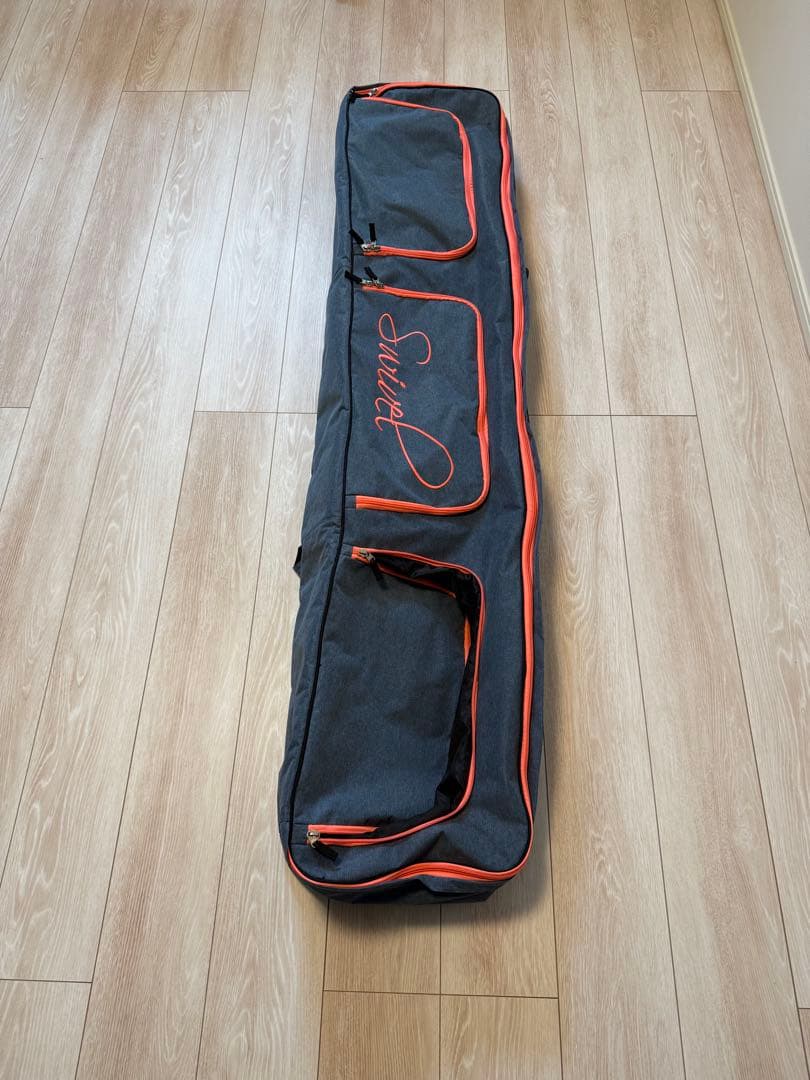 美品レディースBURTONスノーボード144cmバインディングブーツケースセット