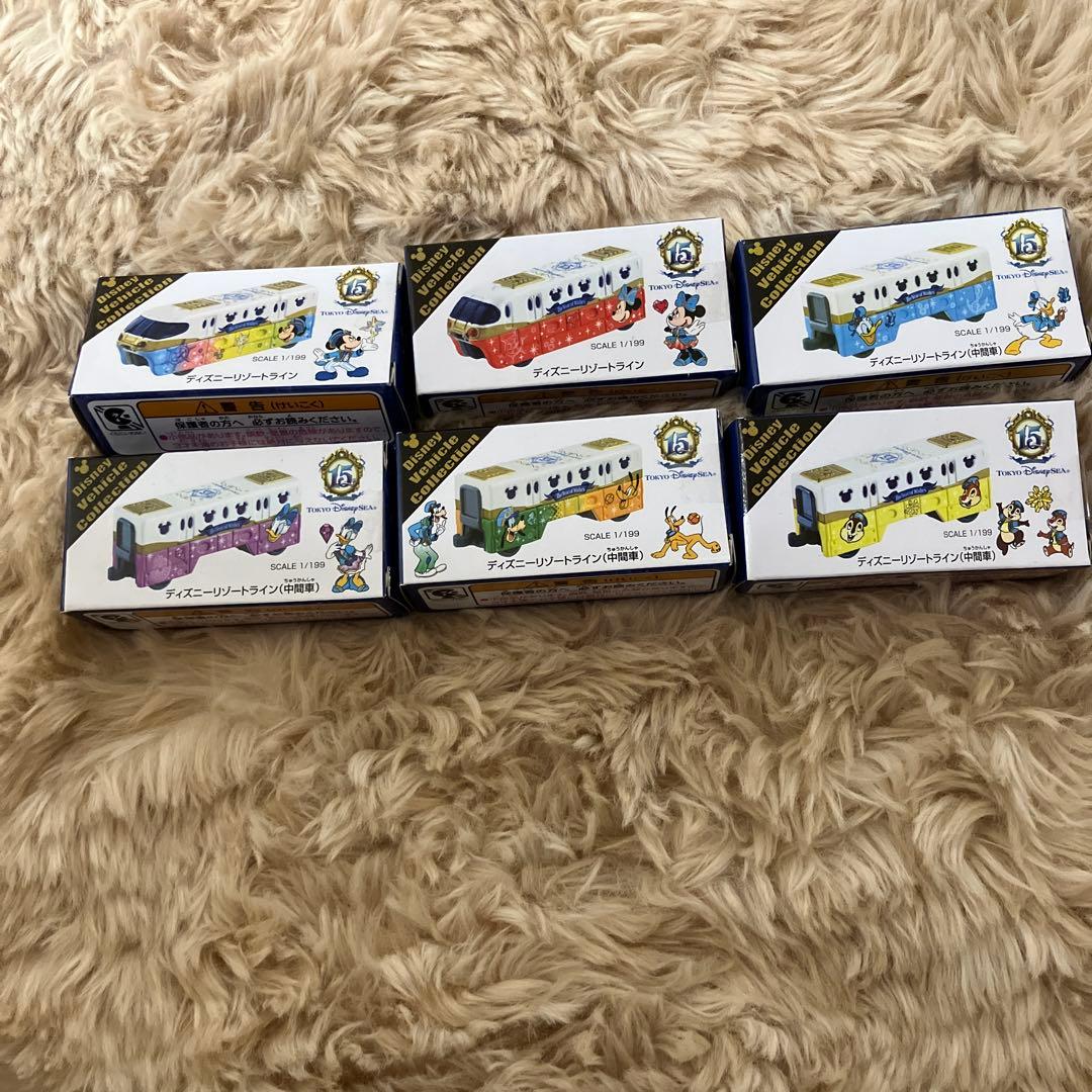新品未開封ディズニー トミカ　ディズニーシー15周年リゾートライン