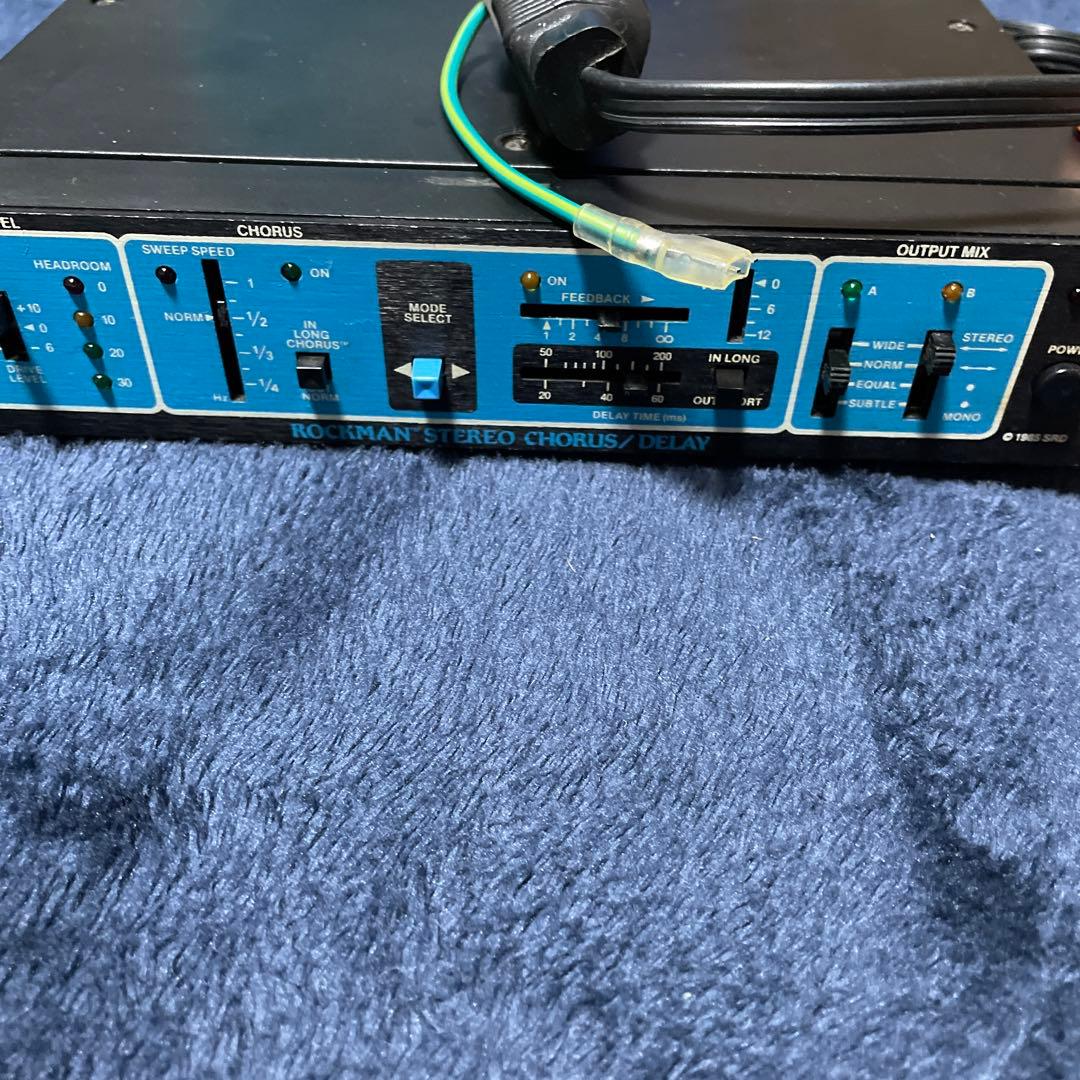 rockman stereo chorus/delay 若干難あり