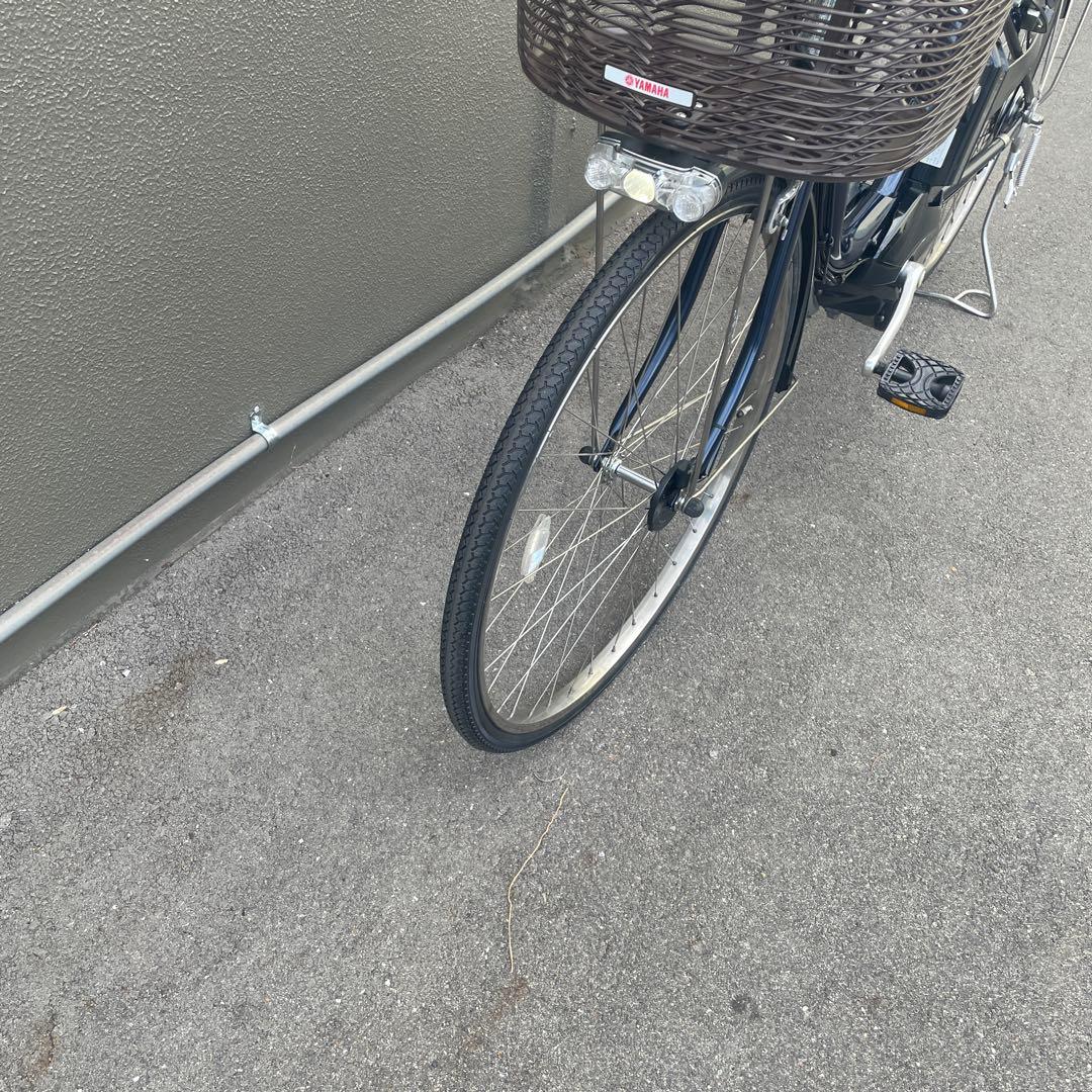 【バッテリー大容量12.3Ah】ヤマハ電動アシスト自転車26インチブルー