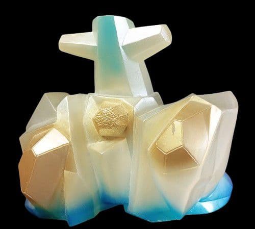 怪獣郷 「プリズ魔」 怪獣 ソフビ 発光改造品 帰ってきたウルトラマン