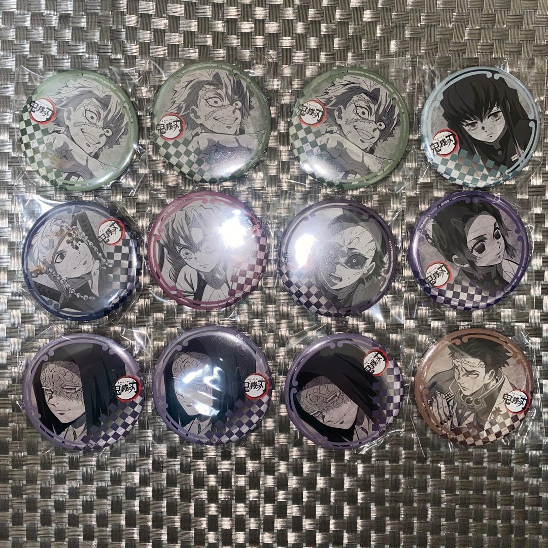 鬼滅の刃 ダイニング 缶バッジ お楽しみくじ まとめ売り