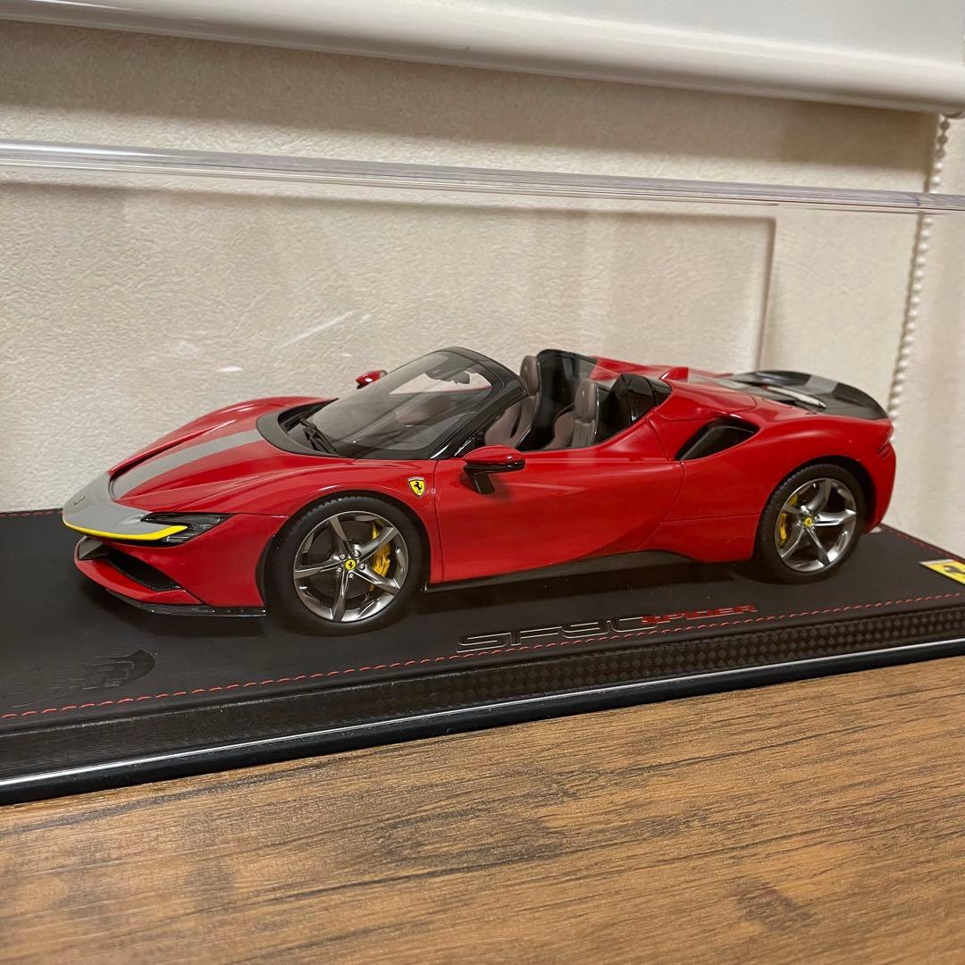【新品未開封】BBR フェラーリ 1/18 SF90 Spider 40台限定