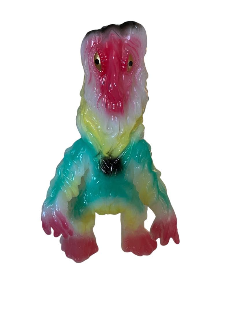 ブルマァク　ヘドラ　レインボー　マルチカラー　ソフビ　フィギュア　新品