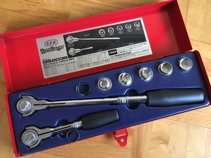 SEKギアソケットレンチセットGS2309