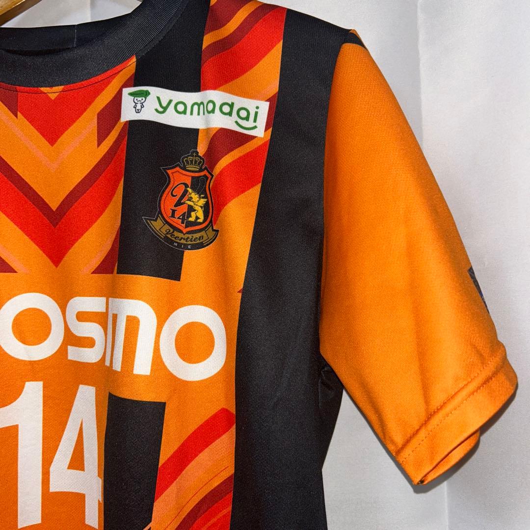 希少　ヴィアティン三重 JFLユニフォーム 選手サイン入り　サイズS