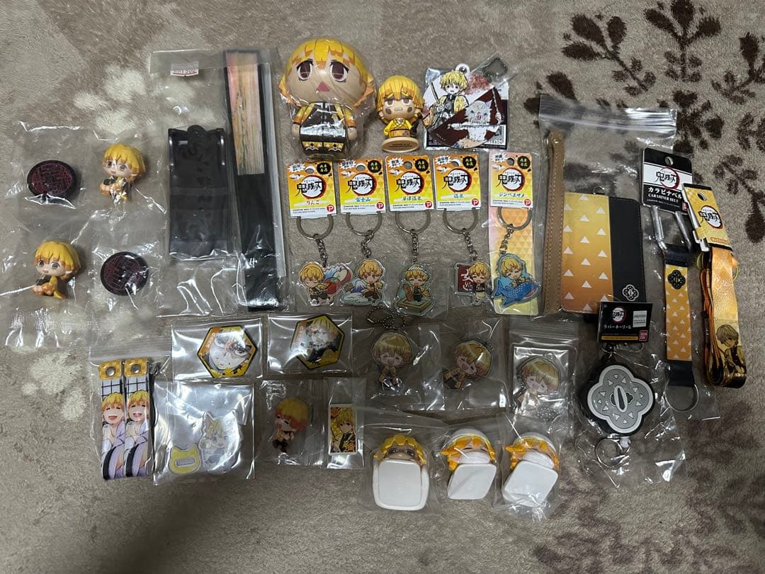 鬼滅の刃 我妻善逸グッズセット