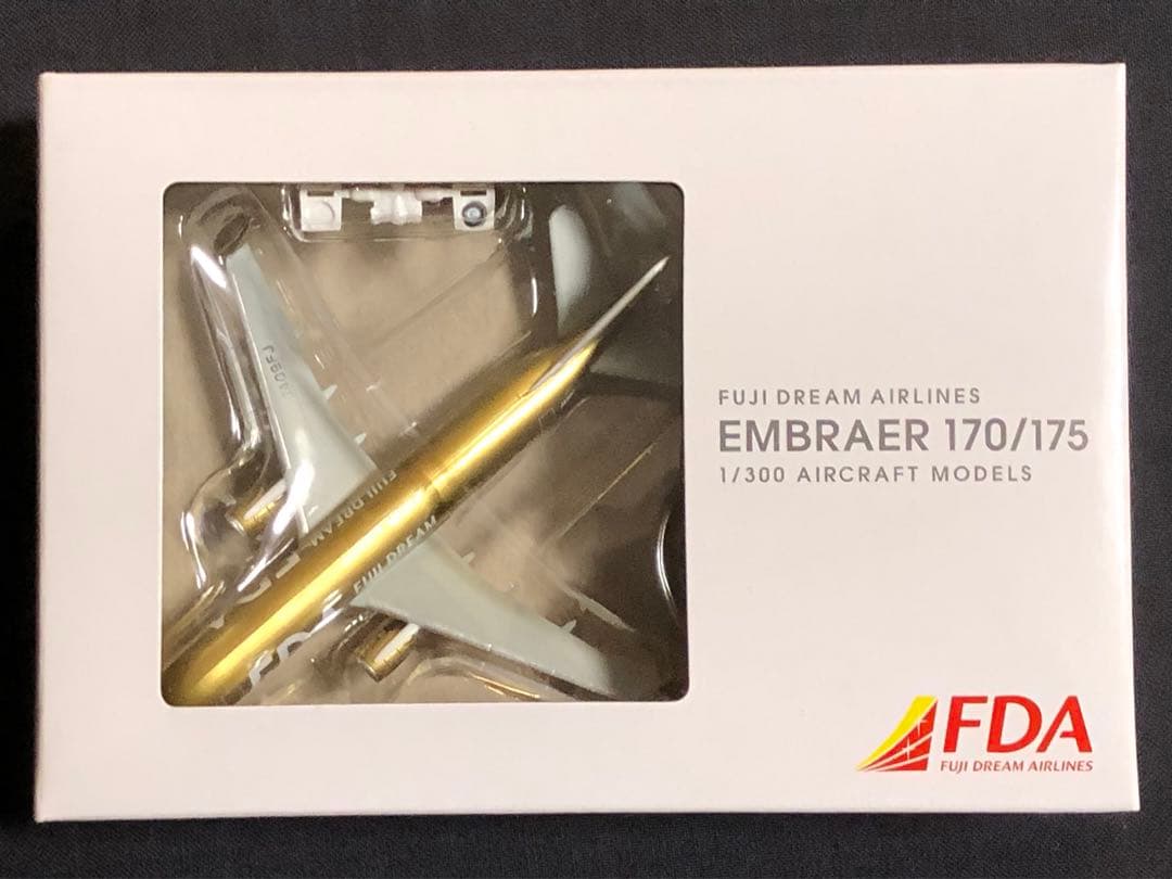 1/300 FDAフジドリームエアライン エンブラエル１号機〜10号機セット